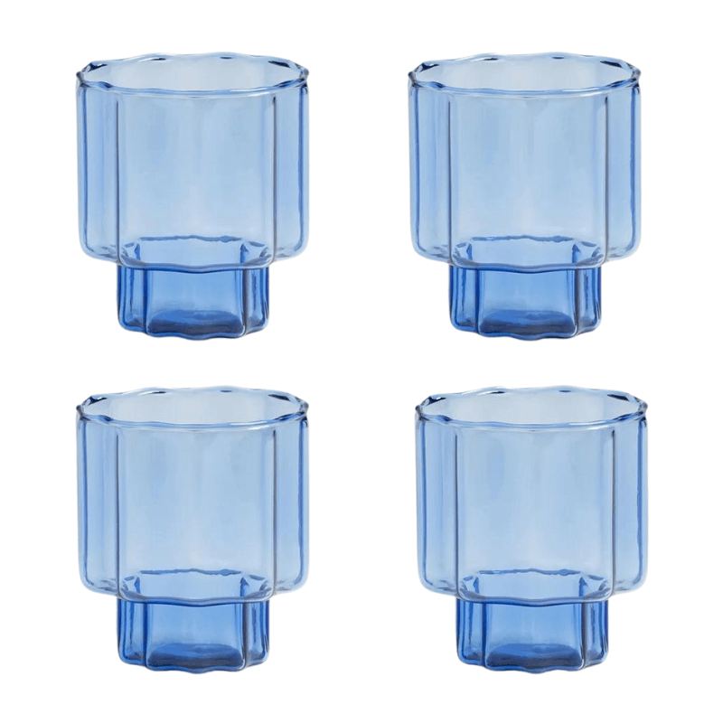 &klevering, glazen, blauwe glazen, gekleurd glas