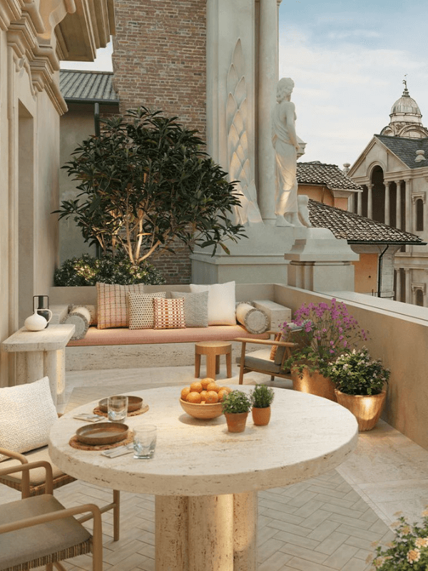 six senses rome, terras rome, six senses hotel