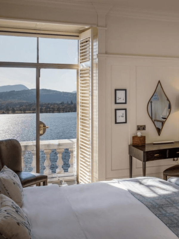 windermere, lake district engeland, national park, Langdale Chase Hotel, engeland, zeilen, hotel aan het water, hotel aan meer, meer, hotel uitzicht, luxe hotel