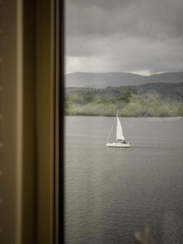 windermere, zeilen, meer, hotel aan meer, hotel meer, water hotel, zeilen hotel, lake district engeland, national park, engeland, zeilen