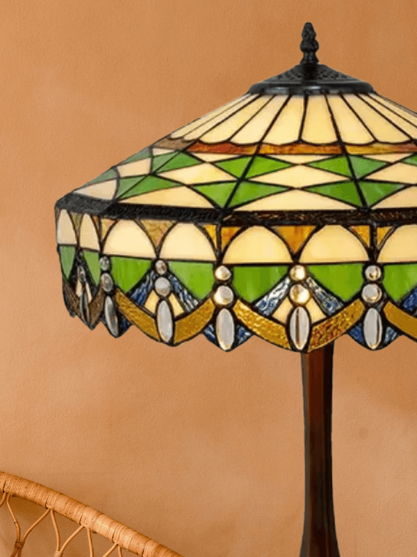 tiffany lamp, tiffany lampen, tiffany staande lamp